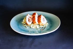 Chicken Breast Cordon Bleu with Serrano Ham & Brie made in Invoq oven
