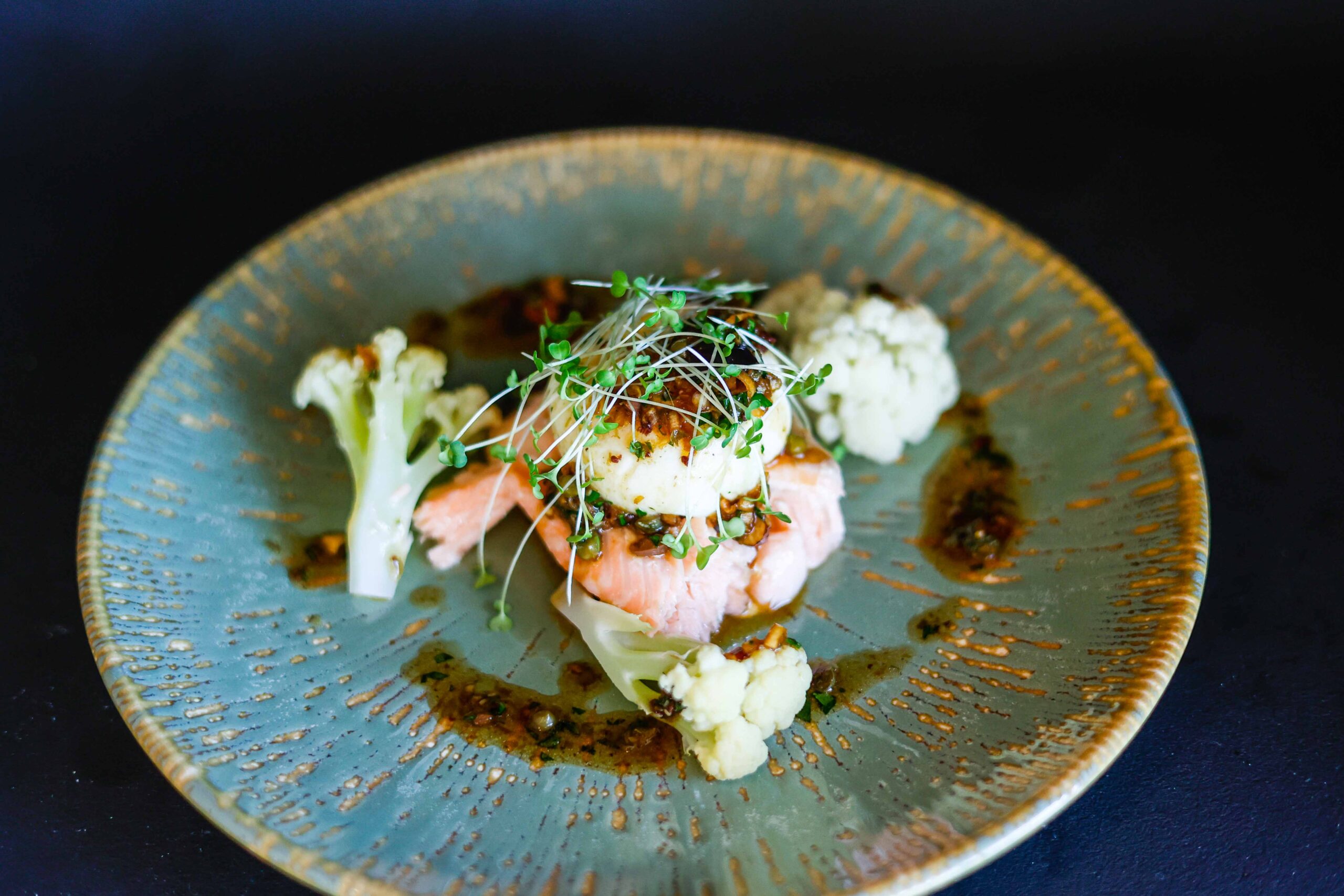 Steamed Cauliflower with Brown Butter Sauce  Recipe